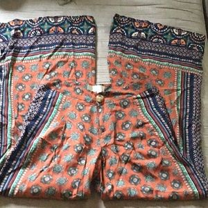 Anthropologie palazzo pants